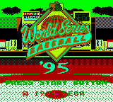 Заставка игры World Series Baseball '95